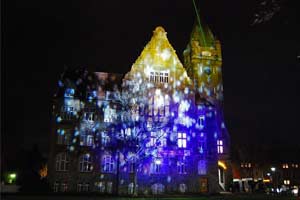 Art Illumination 100 Years City Hall Anniversary